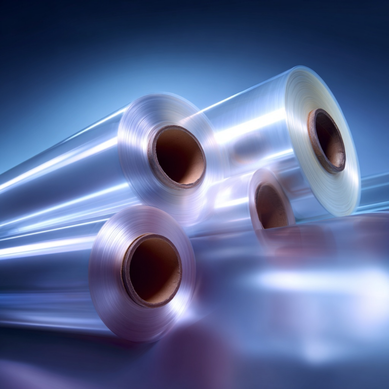 embalagem industrial com filme resistente